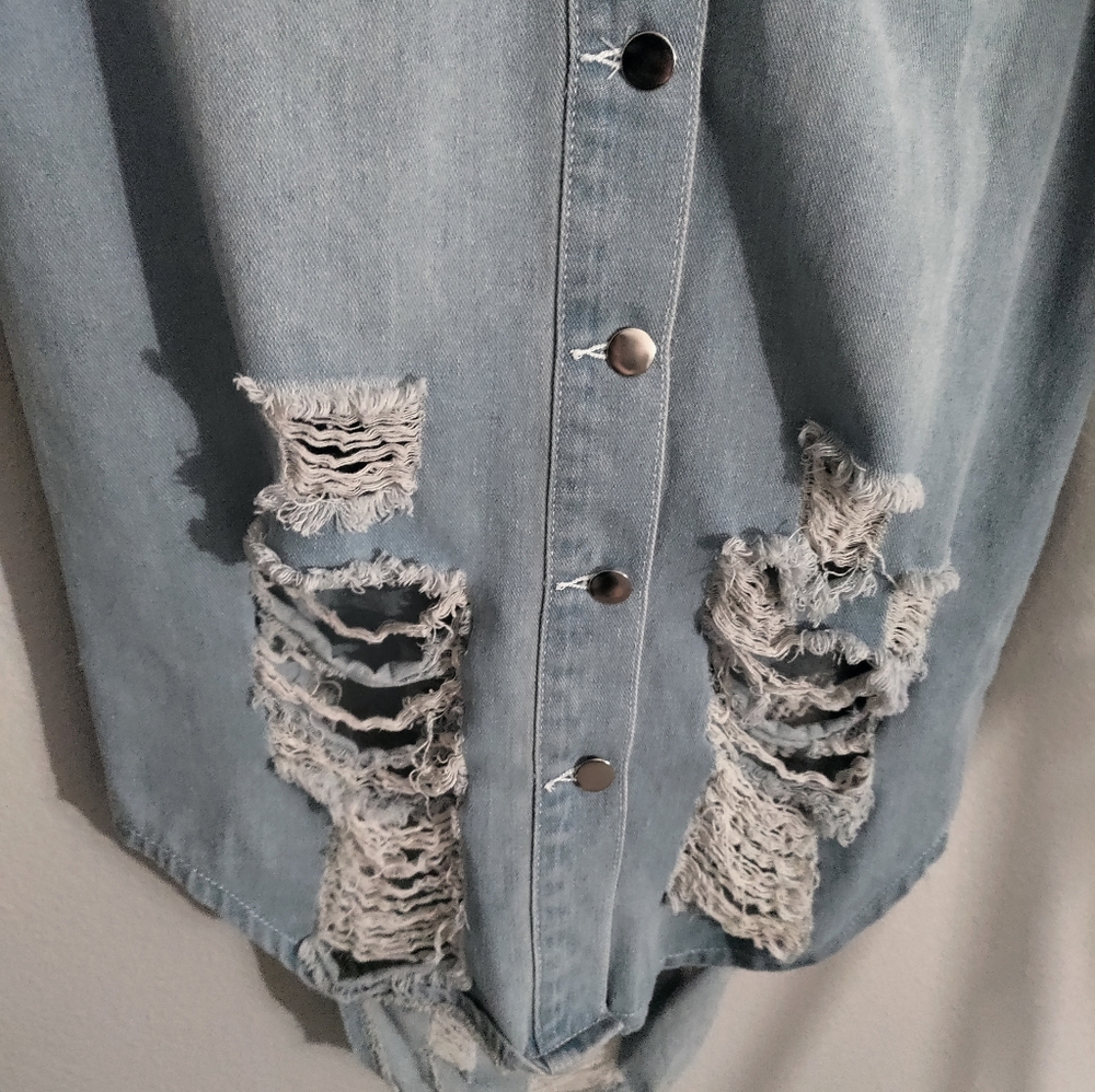 Large Jean Jacket - Picture 7 of 7
